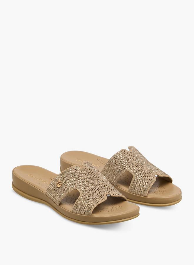 Le Confort Women Embellished Slide Sandals Ramadan Collection - Image 2